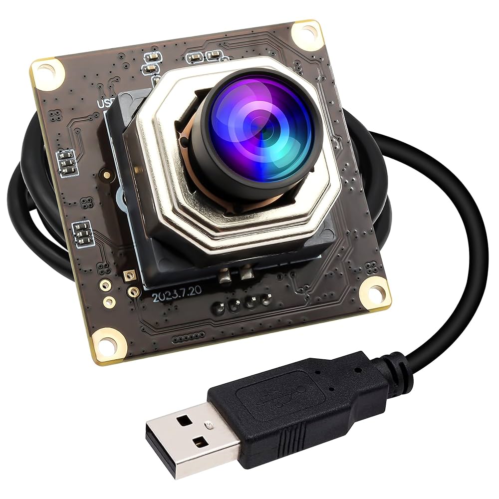 ELP 1080P 120fps USBカメラモジュール1200万画素 Amazon.co.jp: ELP 1080P 120fps USB カメラ モジュール